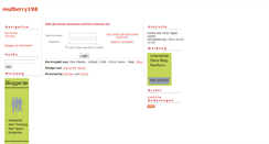 Desktop Screenshot of mulberry198.blogger.de