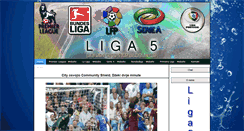 Desktop Screenshot of liga5information.blogger.ba