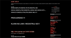 Desktop Screenshot of nasetijelo.blogger.ba