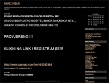Tablet Screenshot of nasetijelo.blogger.ba