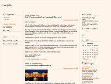 Tablet Screenshot of events.blogger.de