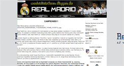 Desktop Screenshot of madridista4ever.blogger.ba