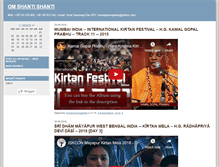 Tablet Screenshot of omshantishanti.blogger.ba