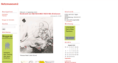 Desktop Screenshot of netzmuseum2.blogger.de