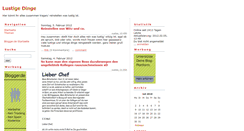 Desktop Screenshot of lustigedinge.blogger.de