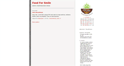 Desktop Screenshot of foodforsmile.blogger.ba