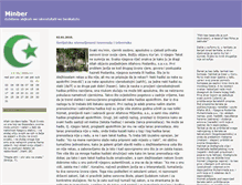 Tablet Screenshot of minber.blogger.ba