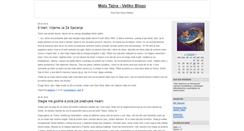 Desktop Screenshot of malatajna.blogger.ba