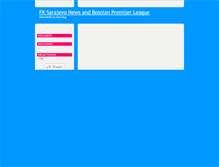 Tablet Screenshot of fksnews.blogger.ba