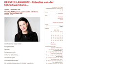 Desktop Screenshot of kerstinlanghoff.blogger.de