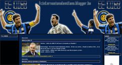 Desktop Screenshot of fcinternazionalemilano.blogger.ba