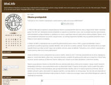 Tablet Screenshot of 037info.blogger.ba