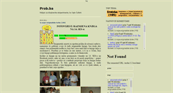 Desktop Screenshot of probba.blogger.ba