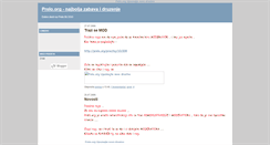 Desktop Screenshot of prelodanza.blogger.ba