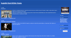 Desktop Screenshot of kuglaskiklubbosna.blogger.ba