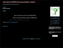 Tablet Screenshot of aliga.blogger.ba