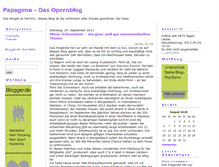 Tablet Screenshot of papagena.blogger.de