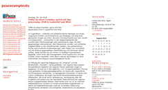 Desktop Screenshot of peacecamptexts.blogger.de