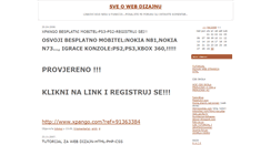 Desktop Screenshot of mojweb.blogger.ba