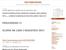 Tablet Screenshot of mojweb.blogger.ba
