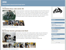 Tablet Screenshot of open.blogger.ba