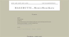 Desktop Screenshot of monikat.blogger.de