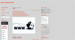 Desktop Screenshot of bravenewworld.blogger.de