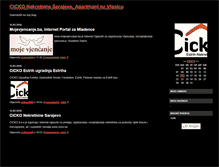 Tablet Screenshot of cickonekretninesarajevo.blogger.ba