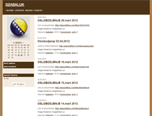Tablet Screenshot of dzabaluk.blogger.ba