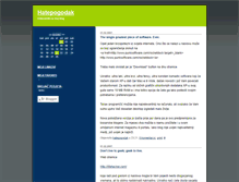 Tablet Screenshot of hatepogodak.blogger.ba