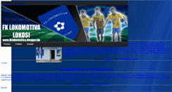 Desktop Screenshot of fklokomotiva.blogger.ba