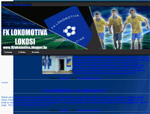 Tablet Screenshot of fklokomotiva.blogger.ba