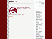 Tablet Screenshot of hordezla.blogger.ba