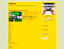 Tablet Screenshot of mobiteliprodaja.blogger.ba