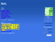 Tablet Screenshot of bilall.blogger.ba
