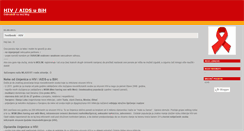 Desktop Screenshot of hivbih.blogger.ba