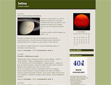 Tablet Screenshot of istina.blogger.ba