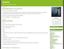 Tablet Screenshot of mirisdunja.blogger.ba