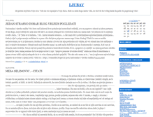 Tablet Screenshot of ludostljubavi.blogger.ba