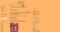 Desktop Screenshot of gibgummi.blogger.de