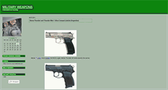Desktop Screenshot of militaryweapons.blogger.ba