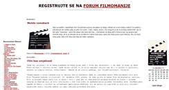 Desktop Screenshot of filmomanija.blogger.ba