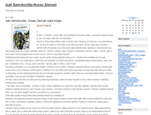 Tablet Screenshot of nosacsamuel.blogger.ba