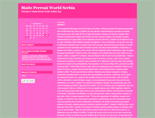 Tablet Screenshot of perroniserbia.blogger.ba