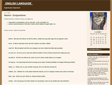 Tablet Screenshot of englishlanguage.blogger.ba