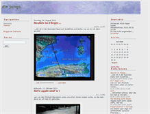 Tablet Screenshot of jungs.blogger.de