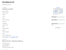 Tablet Screenshot of edomajkaripoff.blogger.ba