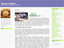 Tablet Screenshot of namaz.blogger.ba