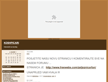 Tablet Screenshot of koshpicari.blogger.ba