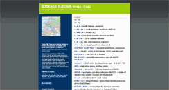 Desktop Screenshot of bosanskirjecnik.blogger.ba